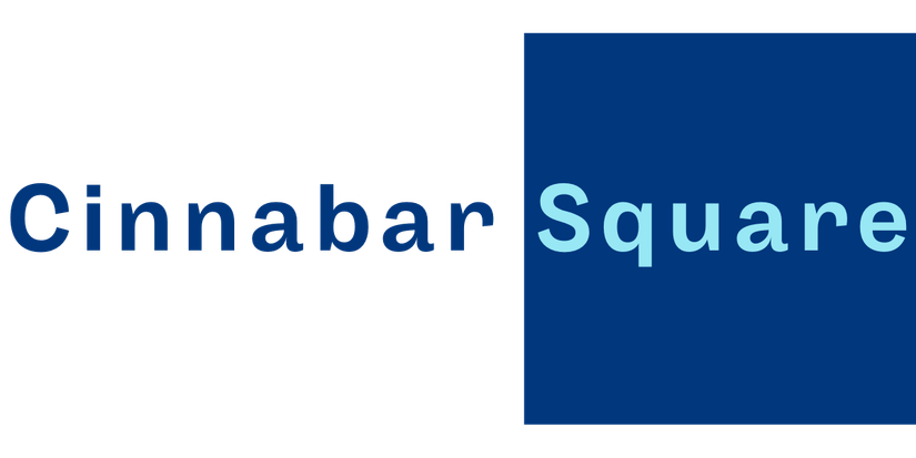 A blue square with the word "Square" written on it.